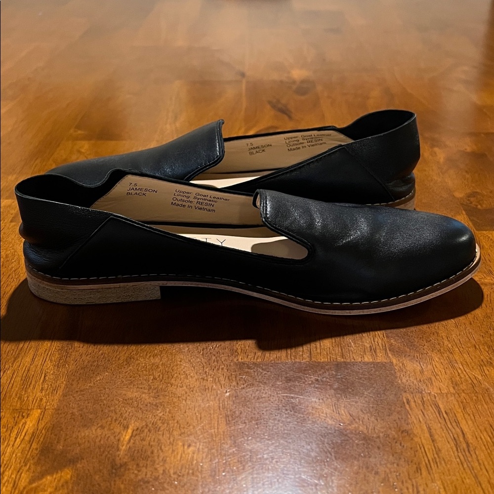 Sole Society Black Leather Jameson Slip-on US women's size 7.5 - Picture 3 of 12